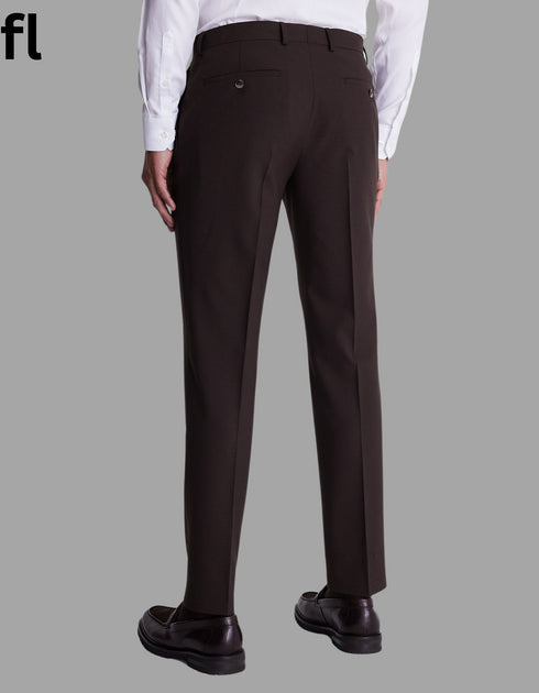 Men's Formal Brown Premium Pant Suiting Stuff Export Quality